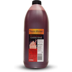 STRAWBERRY TOPPING 3 LTR