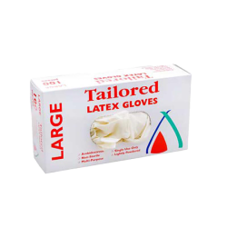 LATEX GLOVES LARGE