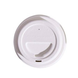 90 mm SUGARCANE HOTCUP LID
