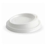 90 mm WHITE BIODEGRADABLE TRAVEL LID