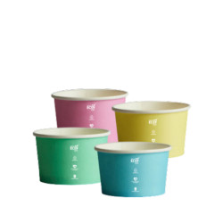 3OZ ICE CREAM PASTEL PAPER CUPS