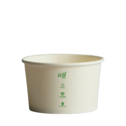 5OZ ICE CREAM WHITE PAPER CUPS