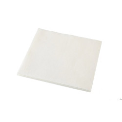 WHITE DINNER 1/4 FOLD NAPKIN