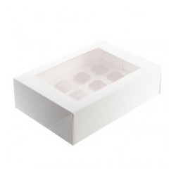 12 CUPCAKE WINDOW BOX