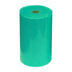 GREEN HEAVY DUTY WIPE ROLL ANTI BACTERIAL
