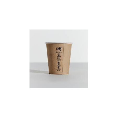 8OZ KRAFT SINGLE WALL UNI 90MM CUP