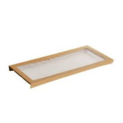 CATERING TRAY LARGE KRAFT LID