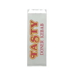 PRINTED FOIL KEBAB BAG LARGE