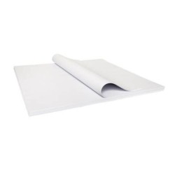 WHITE TABLE SHEET 750X750MM