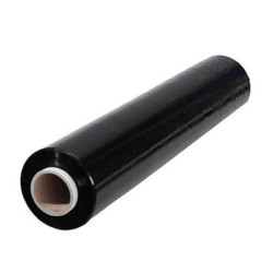 BLACK PALLET WRAP 500MM X 25UM