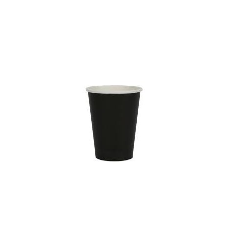 12OZ BLACK SINGLE WALL HOT CUP
