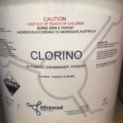 10KG CLORINO DISHWASHING POWDER