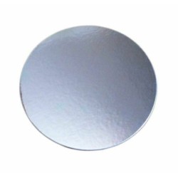 10" ROUND SILVER CAKE BASE