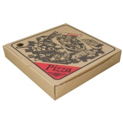 11" PIZZA BOX BROWN