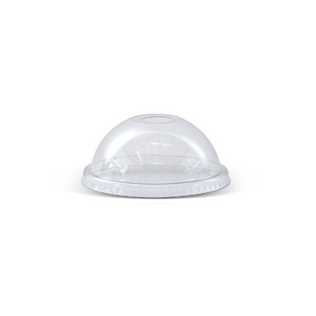 PET DOME LID NO HOLE 98MM