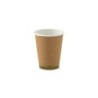 12OZ KRAFT SINGLE WALL HOT CUP