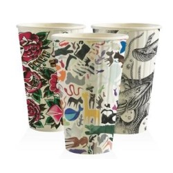 16OZ ART SERIES DOUBLE WALL HOT CUP