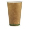 16OZ KRAFT SINGLE WALL HOT CUP