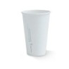 16OZ WHITE SINGLE WALL COMPOSTABLE CUP