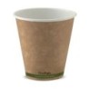 8OZ KRAFT SINGLE WALL UNI 90MM CUP