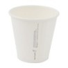 8OZ WHITE SINGLE WALL UNI 90MM CUP