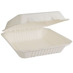 BAGASSE COMPOSTABLE CLAM DINNER
