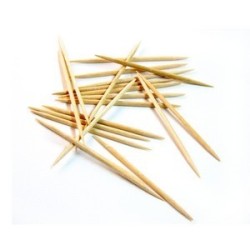 TOOTHPICKS ROUND DOUBLE POINTED