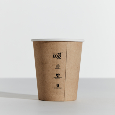 4OZ KRAFT SINGLE WALL HOT CUP