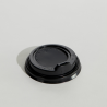 90 mm BLACK BIODEGRADABLE SIPPER LID