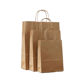 Paper Uber (Brn) & Boutique Bags (Brn & Wht)